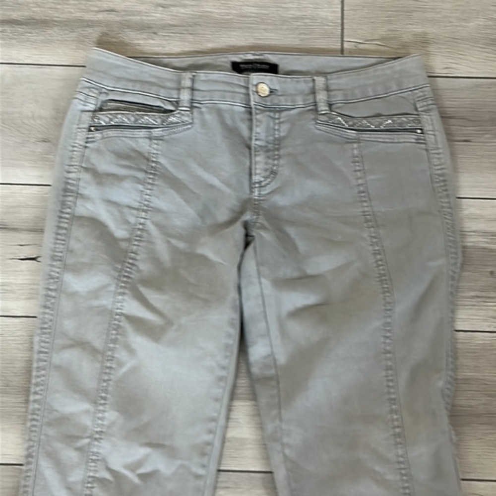 WHBM slim ankle jeans in gray size 4 - Picture 5 of 14